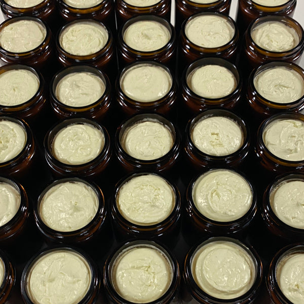 Private Label Unscented Tallow Miracle Balm With Manuka Honey, Non Comedogenic Hemp Seed Oil, 4oz Jar. FREE SHIPPING